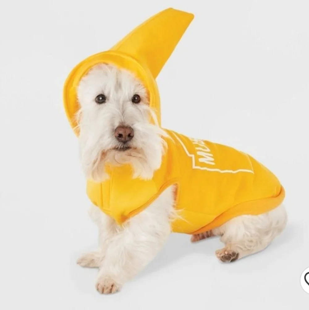 Hyde & EEK! Boutique™ Mustard Hoodie Dog Costume - Size M